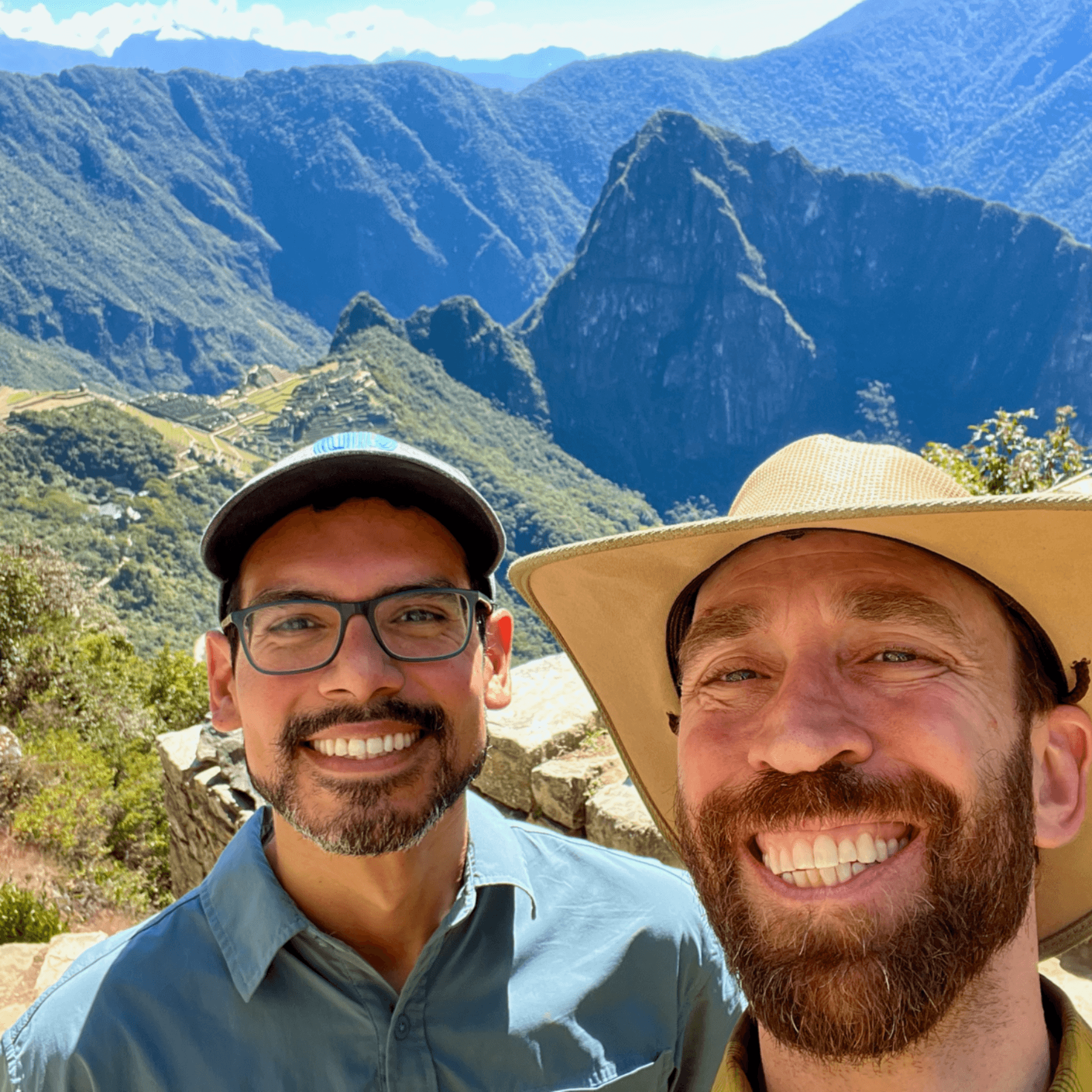 We hiked to Machu Pichu in Peru!