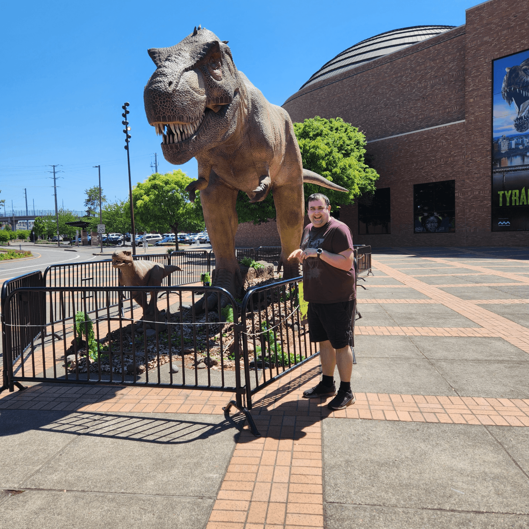 Being silly at OMSI