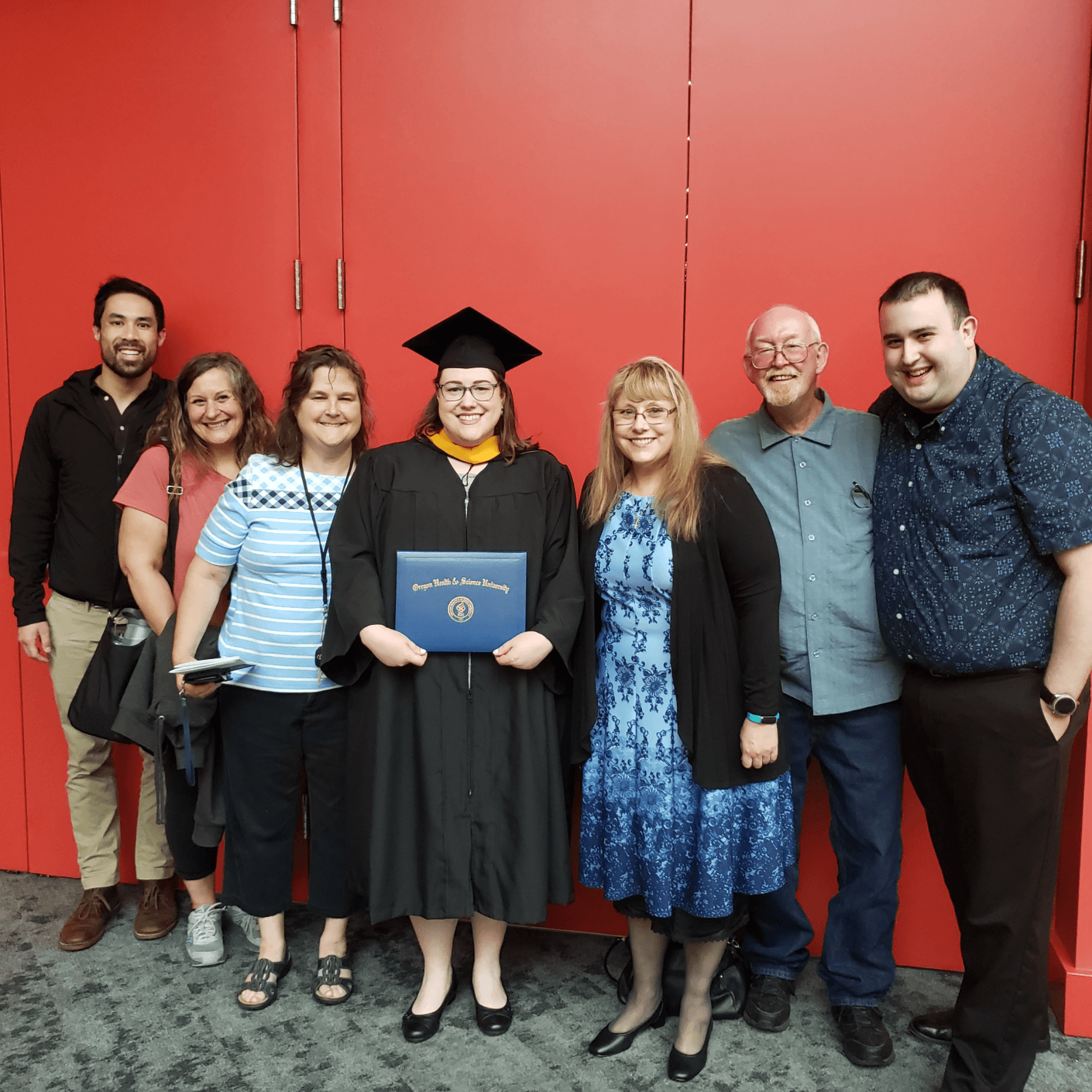 Sarah graduated with her Masters