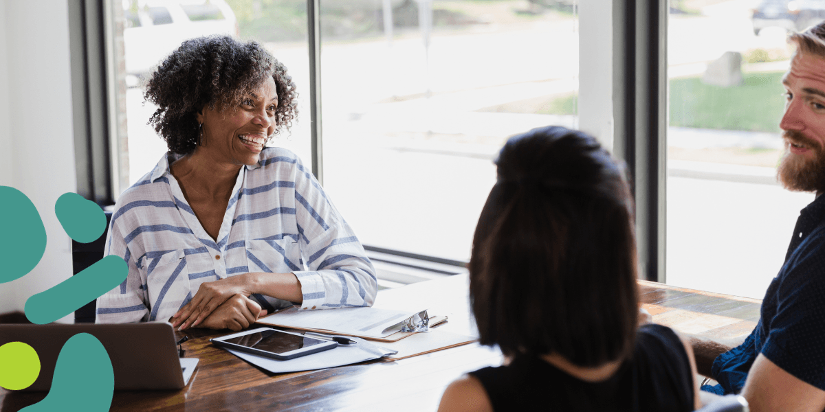 adopting couple going through the adoption home study process