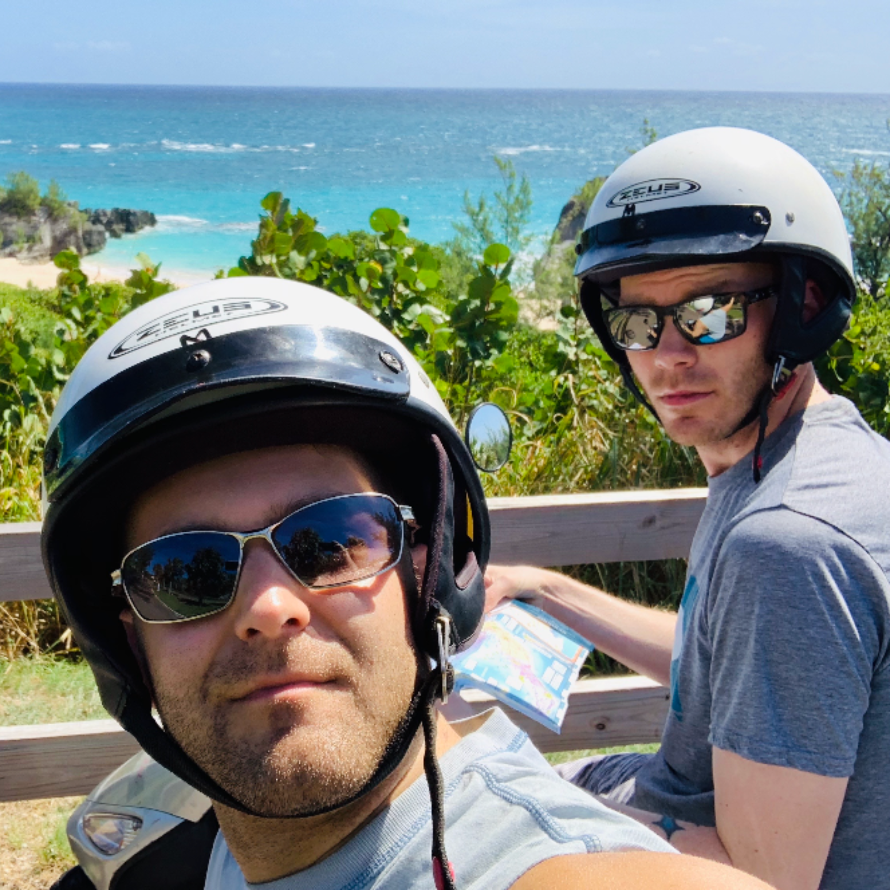 Motorbikes on vacation! 