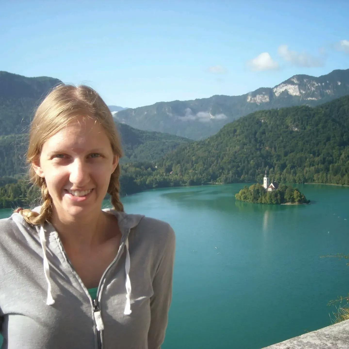 Trip to lake Bled in Slovenia. It was gorgeous!