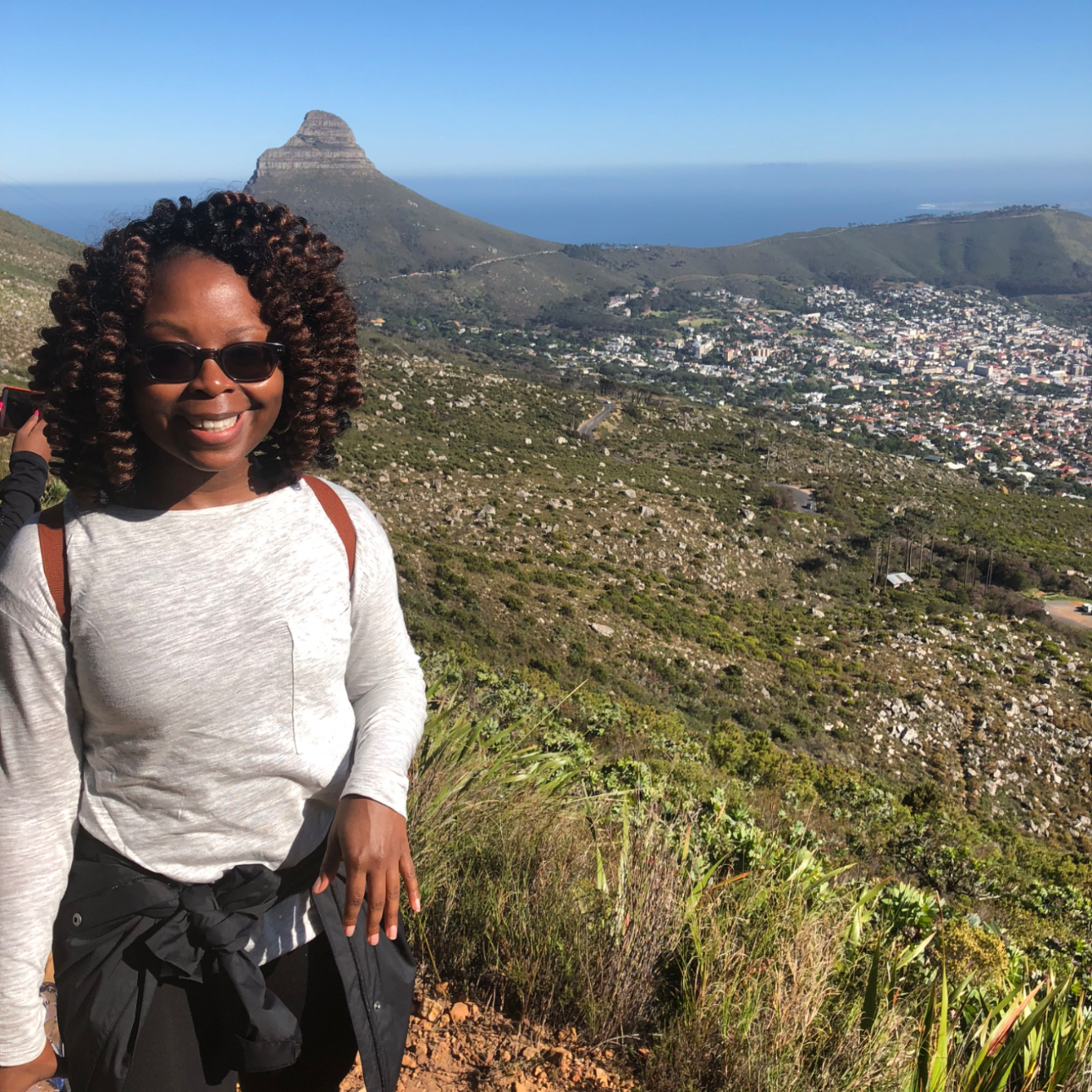 hiking Table Mountain in Capetown